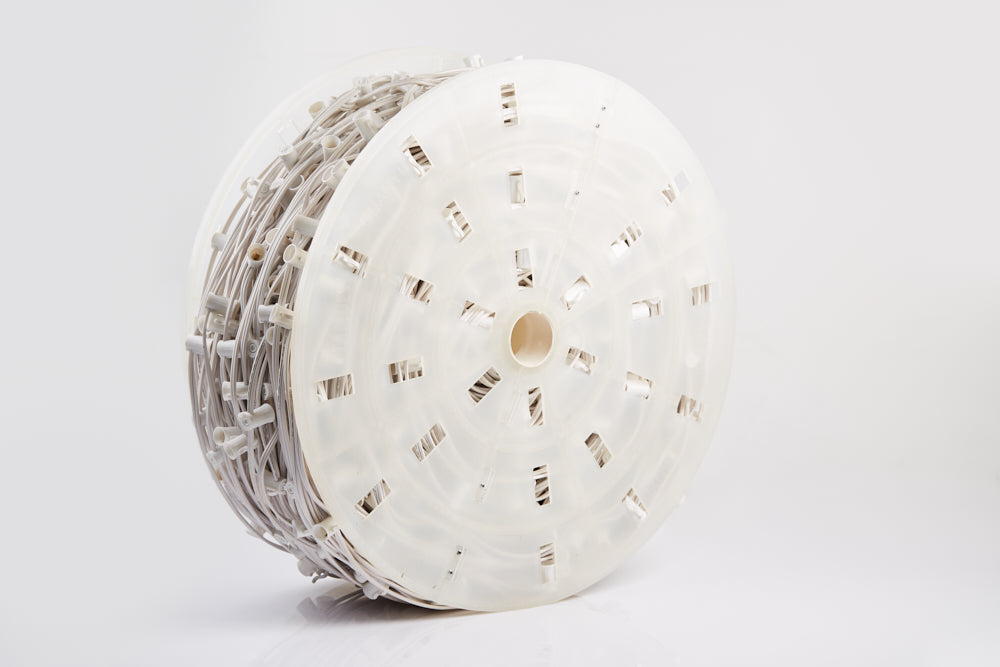 C7 Socket Wire - 12" space (1000 sockets 1000 feet)