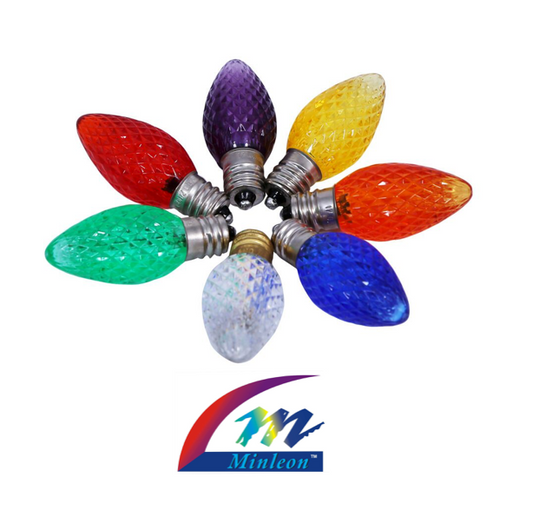 Minleon C7 Led Bulbs (25 Pack)