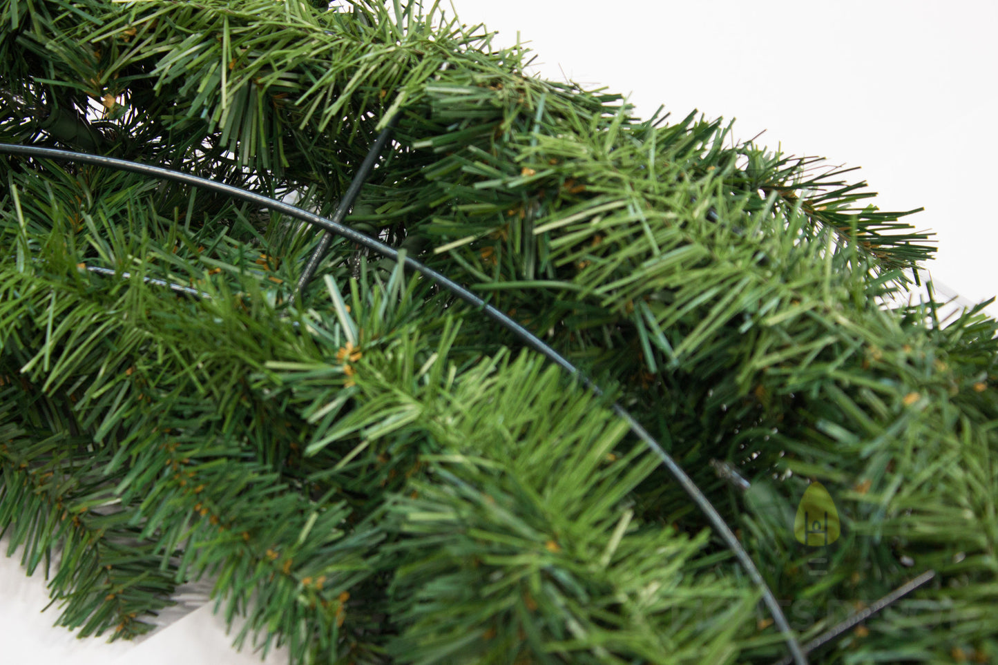 60" Wreath - Green (Unlit)