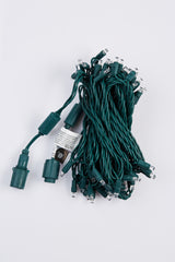 5mm LED Minilight String Light - 50 lights (Green Wire)