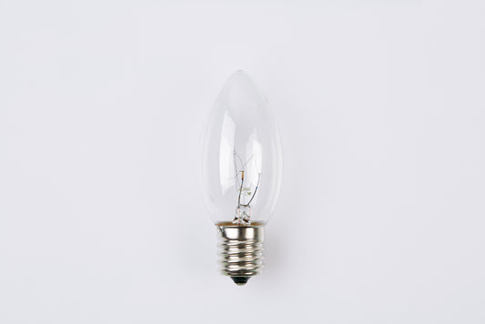 C9 Incandescent Bulbs - Clear