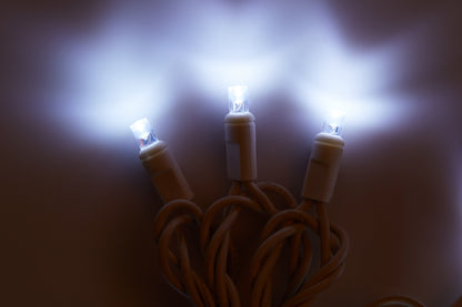 5mm LED Minilight String Light - 70 lights (White Wire)