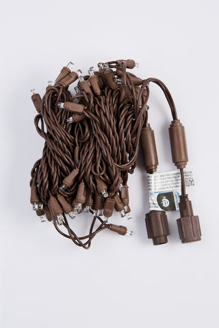 5mm LED Minilight String Light - 70 lights (Brown Wire)