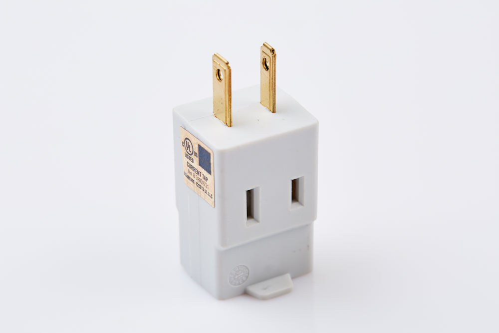 Three Way Outlet Adapter (White)