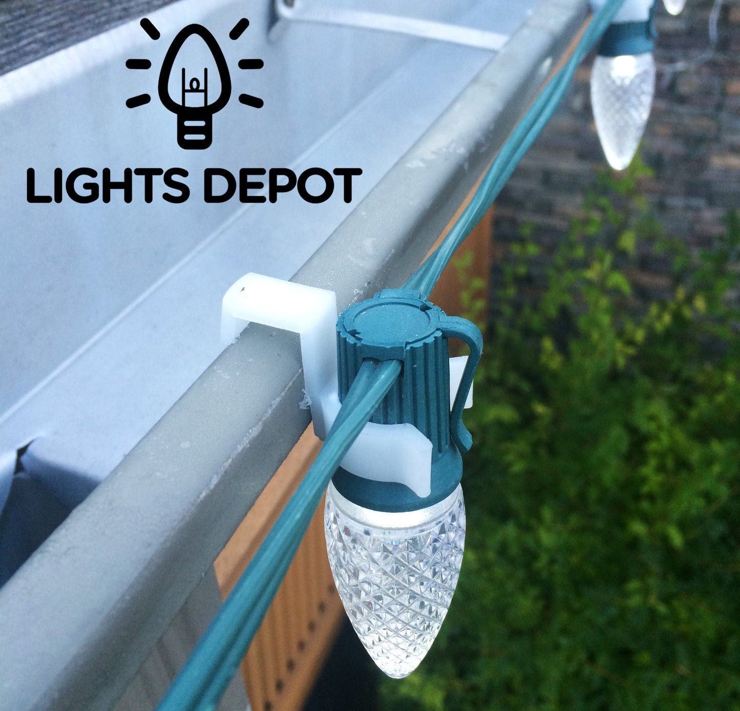 Classic Gutter Clips for C9 Lights (100 per bag)